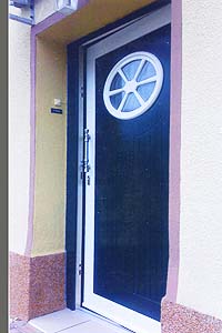 Kunststoff-Haustür