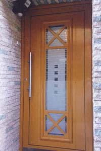 Aluminium-Haustür