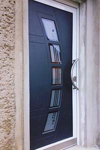 Aluminium-Haustür