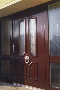 Aluminium-Haustür